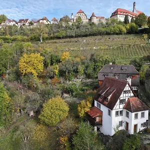 Kobolzeller Schloesschen A.d.weinsteige Rothenburg ob der Tauber